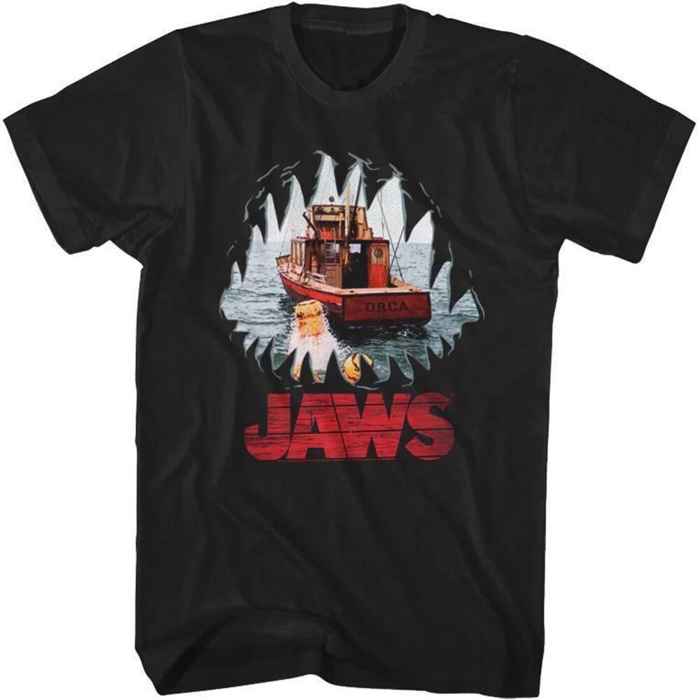 Shark Mouth Pov Jaws Tshirt